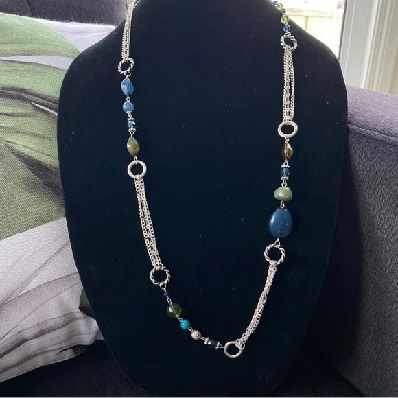 Robert Rose NWT Long Beaded Necklace Vintage - Picture 1 of 5